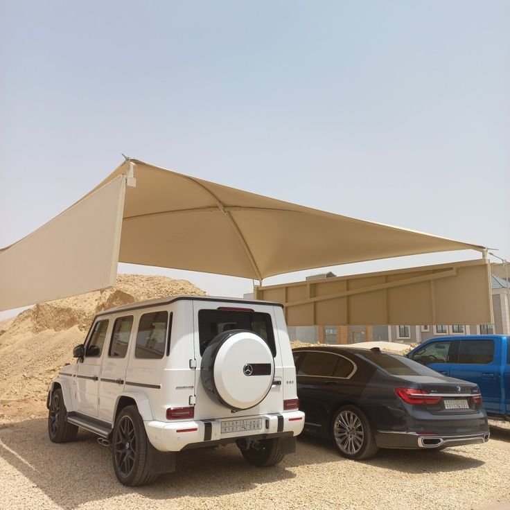 مظلات سيارات الشرقية 